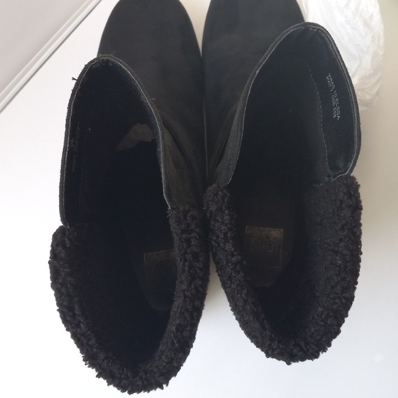 Dolce Vita Elsa Boots Faux Suede Leather Buckle Closure Women's Sz 10 - Picture 13 of 15